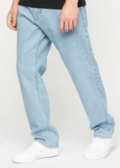 Crosshatch Light Wash Tillman Baggy Jeans