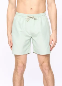 Crosshatch Mint Wabasso Swim Shorts