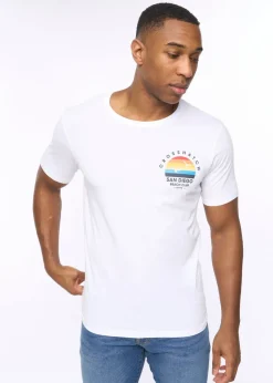 Crosshatch Multi Assorted Sumertons 5 Pack T-Shirt