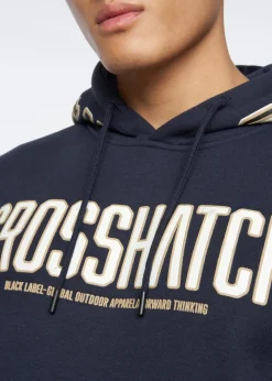 Crosshatch Navy   Doddington Hoodie