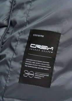 Crosshatch Navy Gattering Gilet