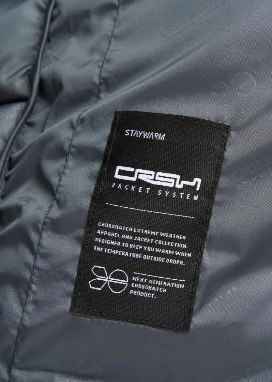 Crosshatch Navy Gattering Gilet