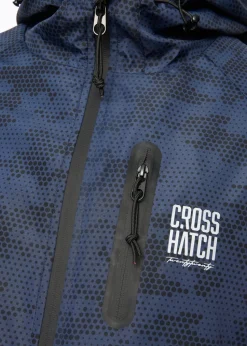 Crosshatch Navy Janscore Jacket
