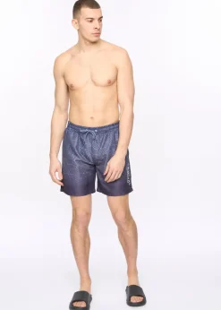 Crosshatch  Navy  Layotta  Swim  Shorts