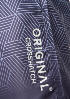 Crosshatch  Navy  Layotta  Swim  Shorts