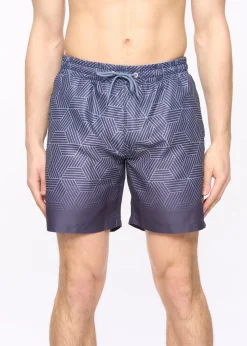 Crosshatch  Navy  Layotta  Swim  Shorts