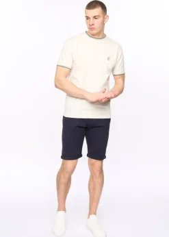 Crosshatch Navy Sinwood Chino Shorts