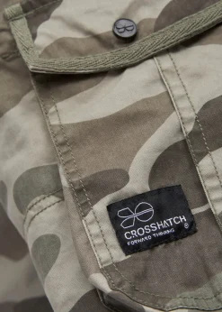 Crosshatch Olive Camo Jimster Shorts