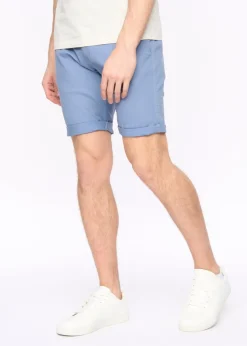 Crosshatch Pale Blue Sinwood Chino Shorts