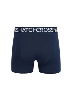 Crosshatch Red  Lynol Boxers (3 Pack)