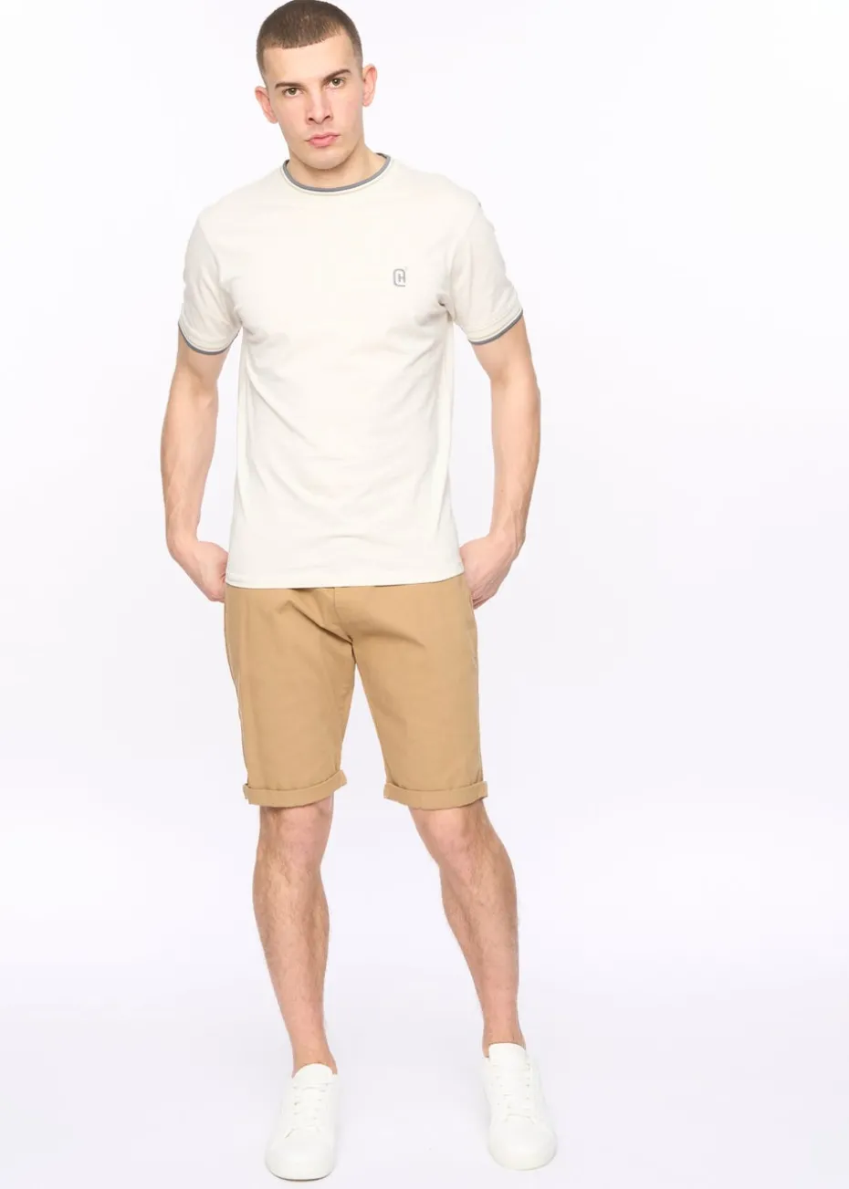 Crosshatch Sand Sinwood Chino Shorts