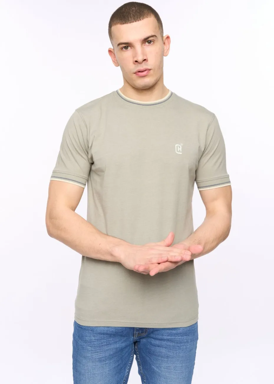 Crosshatch Shadow Marl Deuxtip T-Shirt