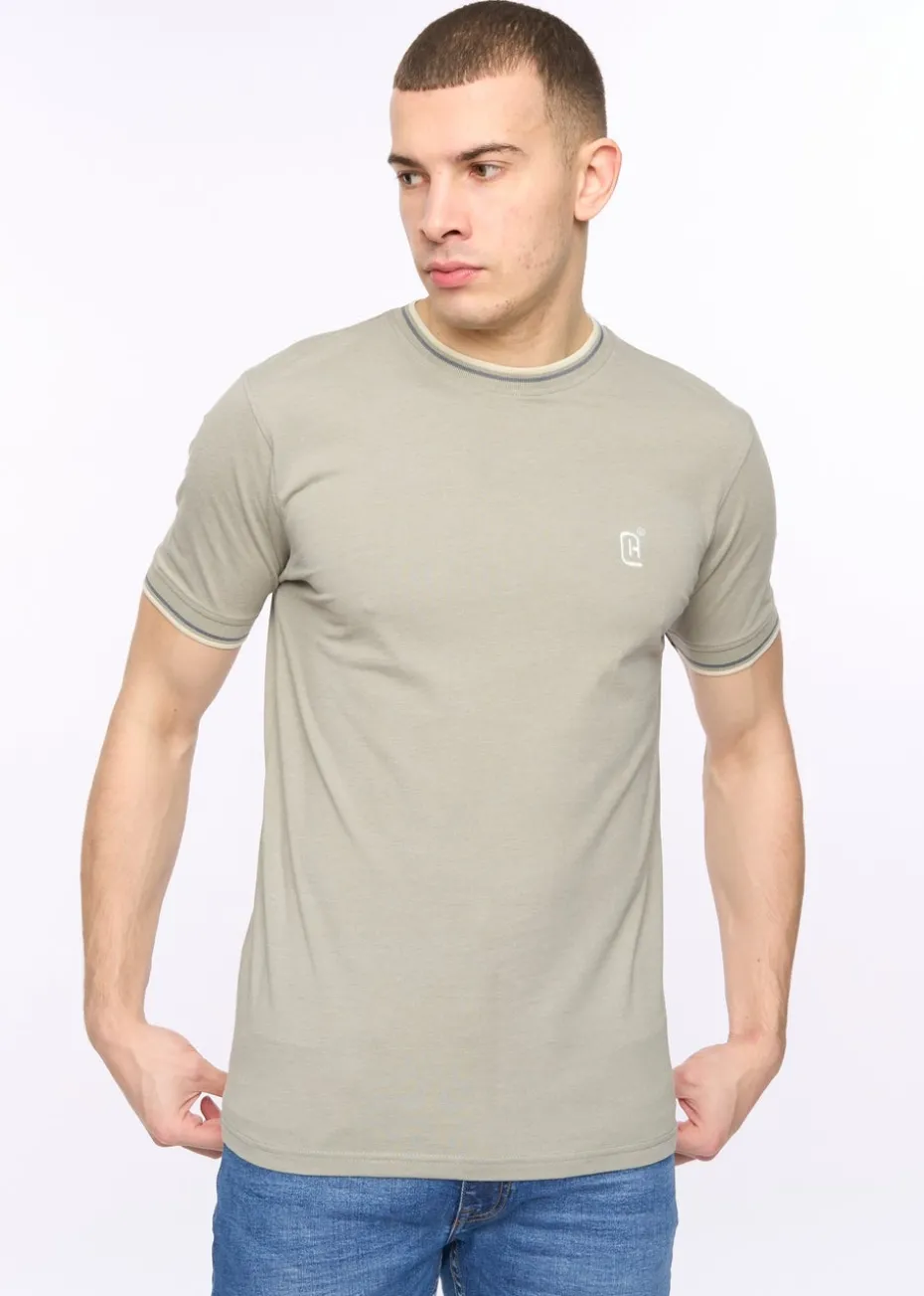 Crosshatch Shadow Marl Deuxtip T-Shirt