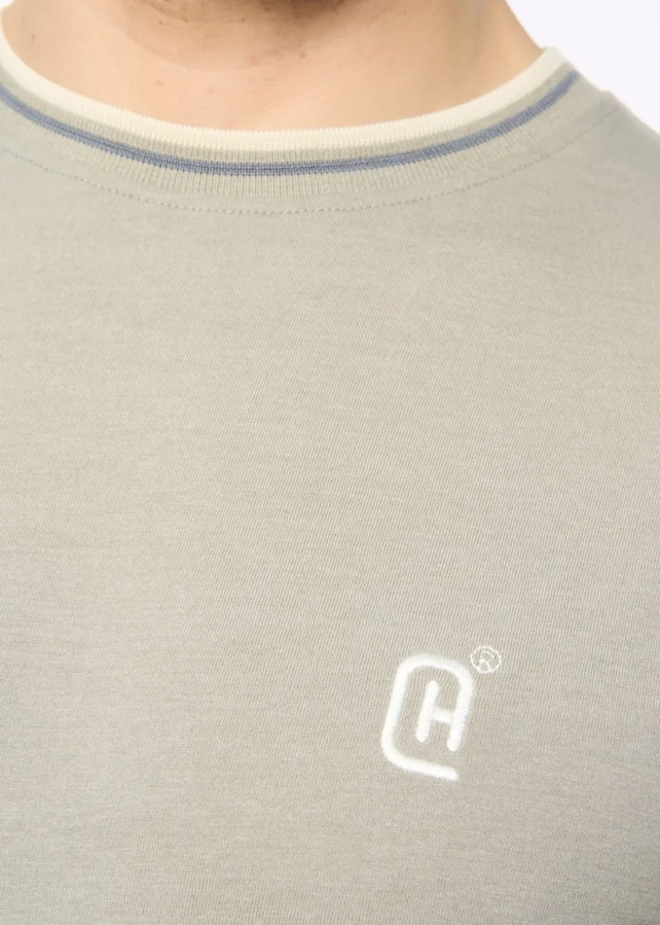 Crosshatch Shadow Marl Deuxtip T-Shirt