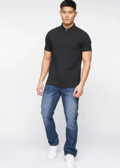 Crosshatch Stone Wash New Embossed Techno Denim Jeans