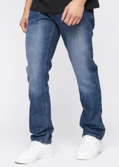 Crosshatch Stone Wash New Embossed Techno Denim Jeans