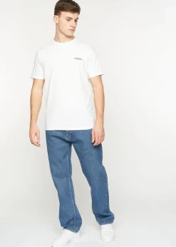 Crosshatch Stone Wash Tillman Baggy Jeans