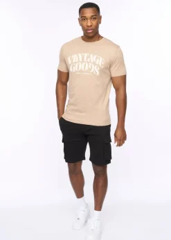 Crosshatch Stone Wilsby T-Shirt