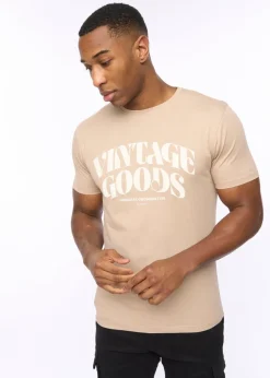 Crosshatch Stone Wilsby T-Shirt