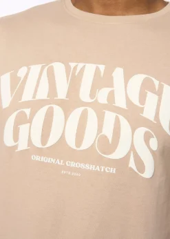 Crosshatch Stone Wilsby T-Shirt