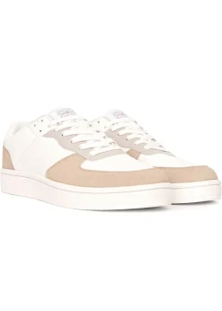 Crosshatch White Avelino Trainers