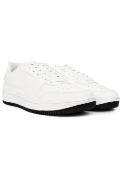 Crosshatch  White  Casimiro  Trainers