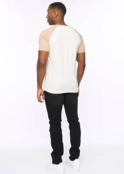 Crosshatch White Meza T-Shirt