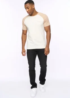 Crosshatch White Meza T-Shirt