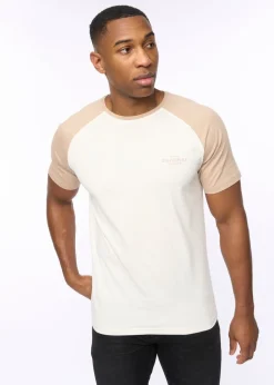 Crosshatch White Meza T-Shirt