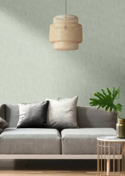 Darcy James Linen Texture Green