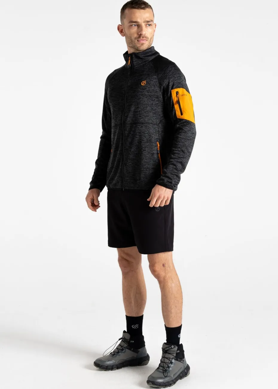 Dare2b Black/Orange Sun Torrek Breathable Fleece