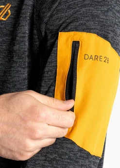Dare2b Black/Orange Sun Torrek Breathable Fleece