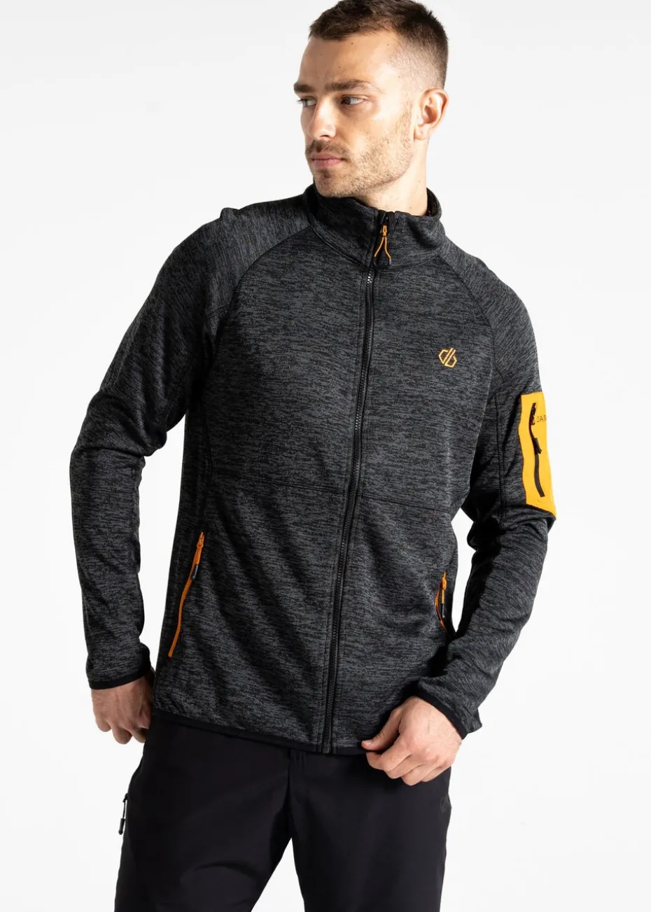 Dare2b Black/Orange Sun Torrek Breathable Fleece