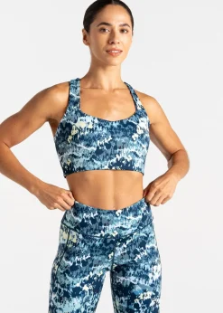 Dare2b Mist Dash Print Swift III Quick Dry Bra