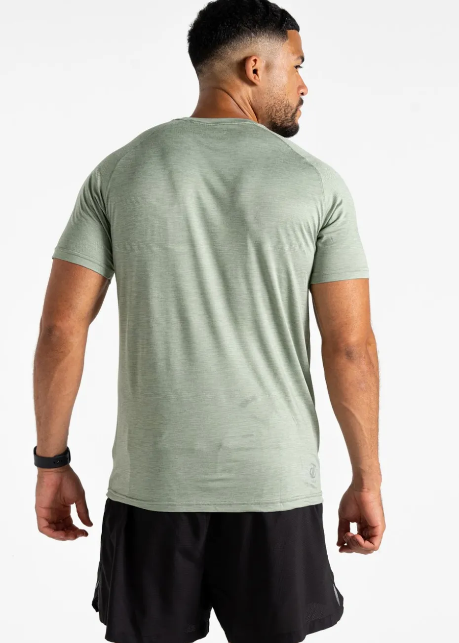 Dare2b Sage Green Marl Persist Sweat Wicking Tee