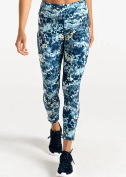 Dare2b Sea Blue Print Influential II Quick Dry Leggings