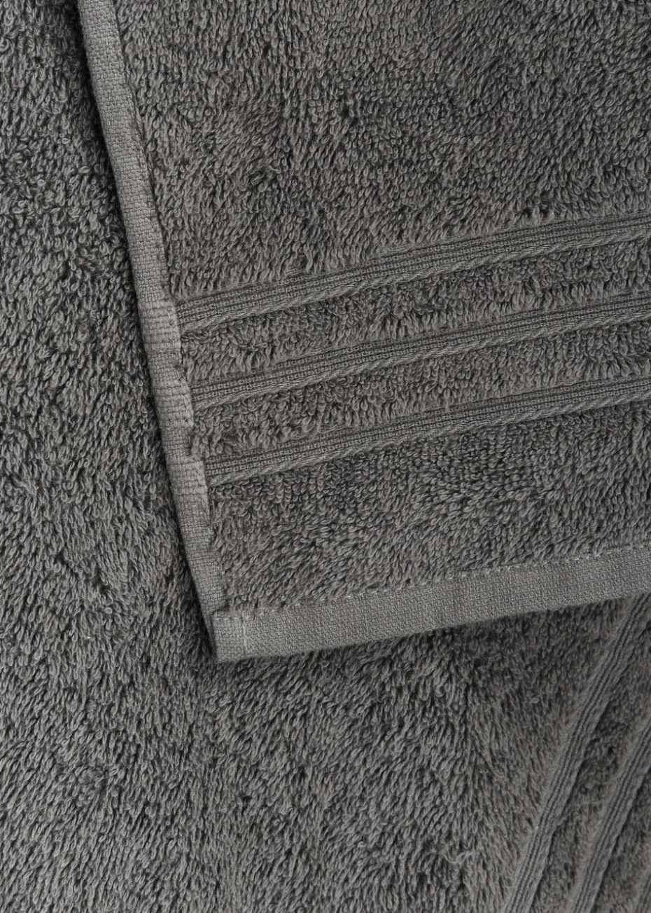 Dark Grey 100% Egyptian Cotton Towels
