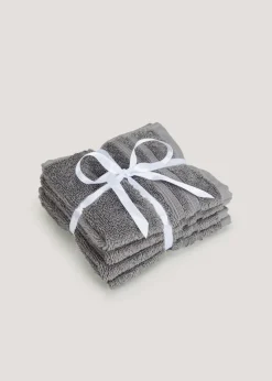 Dark Grey 100% Egyptian Cotton Towels