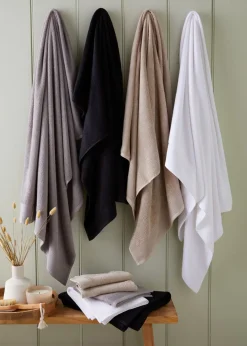Dark Grey 100% Egyptian Cotton Towels