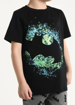 DC Comics Boys Black Batman Pyjama Set (4-8 yrs)