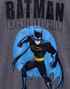 DC Comics Mens Grey Batman T-Shirt