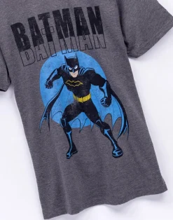 DC Comics Mens Grey Batman T-Shirt