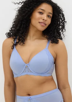 DD+ Blue Minimiser Comfort Bra