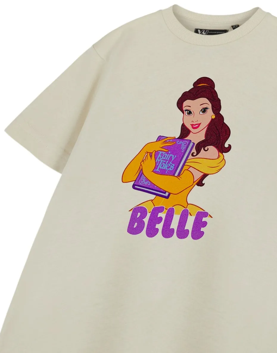 Disney Belle Beige T-Shirt (3-8 Years)