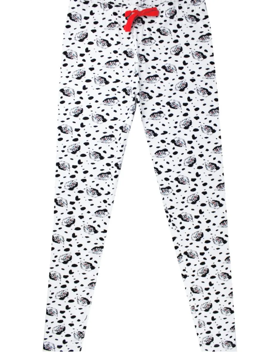 Disney Black Cruella De Vil T-Shirt and Lounge Pants