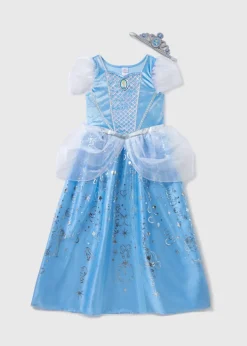 Disney Blue Cinderella Costume (3-10yrs)
