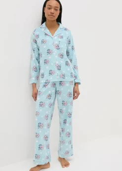 Disney Blue Stitch & Angel Pyjama Set