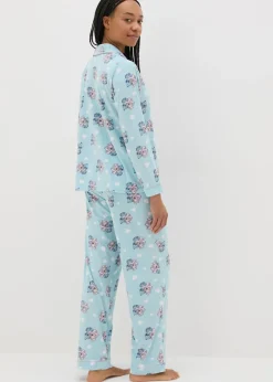 Disney Blue Stitch & Angel Pyjama Set