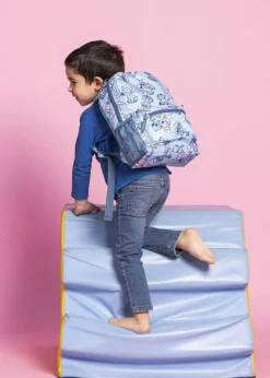 Disney Blue Stitch Print Backpack