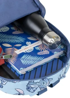 Disney Blue Stitch Print Backpack